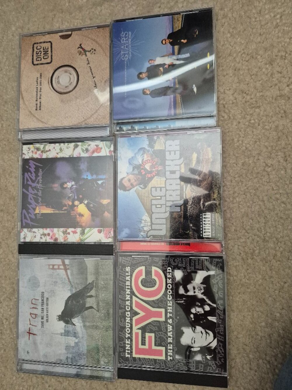 6 cd lot